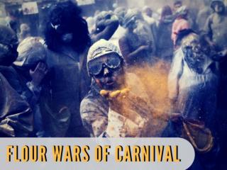 Flour wars of carnival