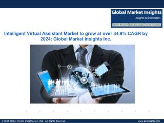 Intelligent Virtual Assistant Market in customer service segment to grow at 35% CAGR from 2016 to 2024