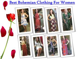 Best Bohemian Clothing For Women.pptx