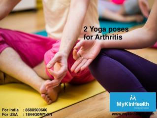 2 Yoga poses for Arthritis problems