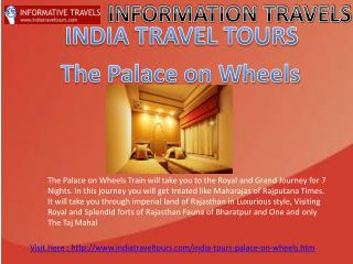 Discounted Palace on Wheels Tour