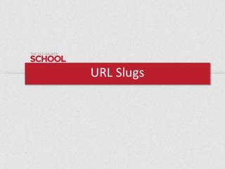 Url Slugs (public)