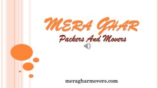 Top Notch Packers and Movers service in Kolkata - Mera Ghar Movers