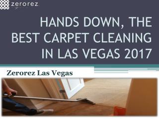 Handsdown, the Best Carpet Cleaning in Las Vegas 2017