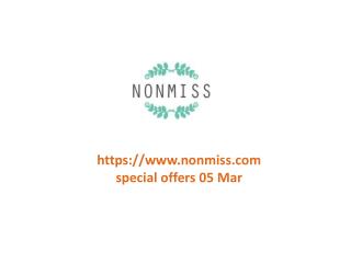 www.nonmiss.com special offers 05 Mar