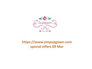 www.empopgown.com special offers 09 Mar