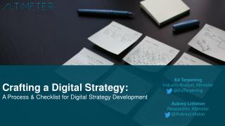 Crafting a Digital Strategy