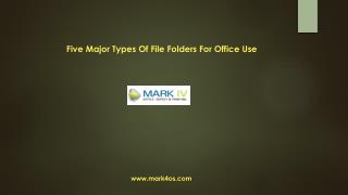 The Five Major Types Of File Folders Portable And Storage Box Files