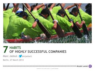 7 habits of highly successful companies (2014)