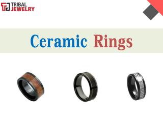 Wonderful Ceramic Rings - Tribal Jewelry