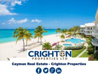Get the diverse selection of residential beachfront properties in Cayman!