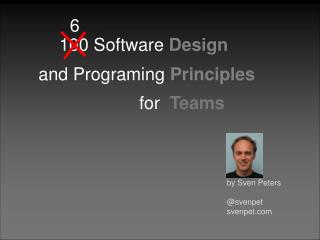 Software Programming Principles