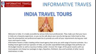 Places to visit India