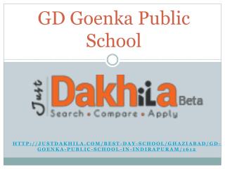GD Goenka Public School Indirapuram