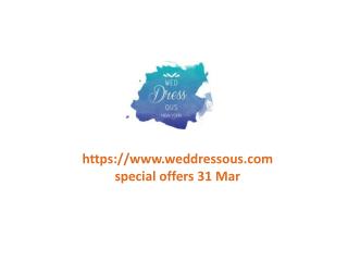 www.weddressous.com special offers 31 Mar
