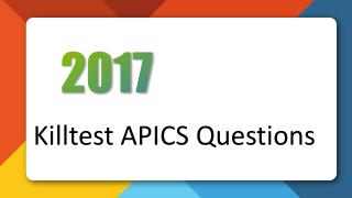 APICS CPIM-ECO Study Guide