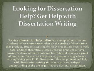 Dissertation Help - Writing Service by Essay Gator in UK - USA & AUS