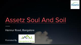 Assetz Soul and Soil Bangalore Row House