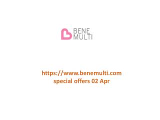 www.benemulti.com special offers 02 Apr
