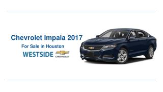 2017 Chevrolet Impala for Sale in Houston