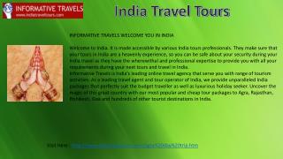 India Tours – What Are the Key Advantages