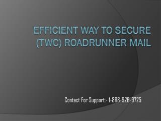 Get Security for your (TWC) Roadrunner Mail