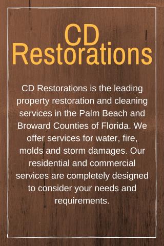 Water extraction Boca Raton - CD Restorations