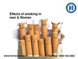 Smoking causes Infertility