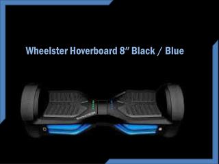 Wheelster Hoverboard 8″ Black / Blue
