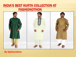 India’s best kurta collection at fashionothon