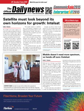 CommunicAsia Daily News - Day 1