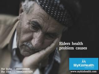 Major cause of illness in elders