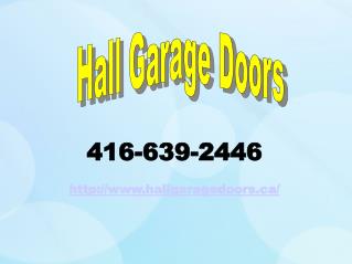 Garage Door Repair Toronto – Installation, Maintenance & Replacement Services