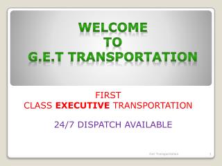 Best Luxury Transportation Service Houston