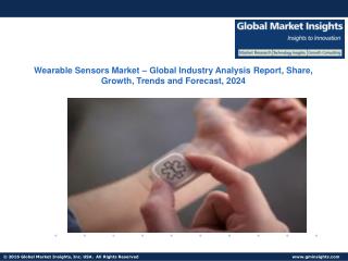 Global Wearable Sensors Market Update, Analysis and Forecast Report, 2016 – 2024