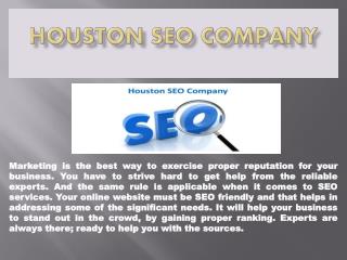 Houston SEO Company