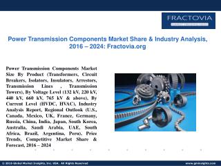PPT for Power Transmission Components Market
