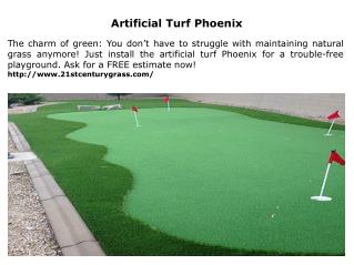 Artificial Turf Phoenix