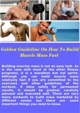 How to Gain Muscle Quickly At Home