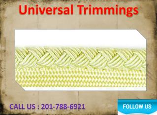 Trimmings Company York City USA