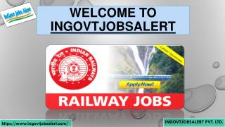 Make your career bright with Latest railway jobs