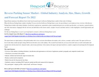 Reverse Parking Sensor Market Analysis