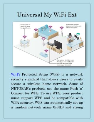 Universal My WiFi Ext