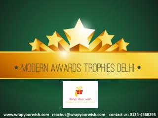Trendy Modern Awards Trophies Delhi - Acrylic Award Trophies in Delhi NCR, Noida & Gurgaon