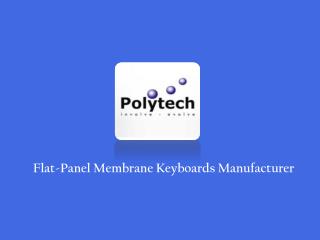 Flat Panel Membrane Keyboards