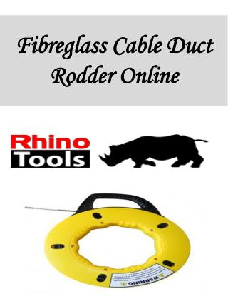 Fibreglass Cable Duct Rodder Online