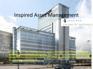 Property Development In London With Inspired Asset Management