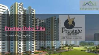 Prestige Dolce Vita Prelaunch project