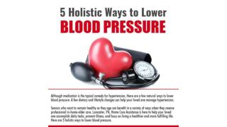 5 Holistic Ways to Lower Blood Pressure