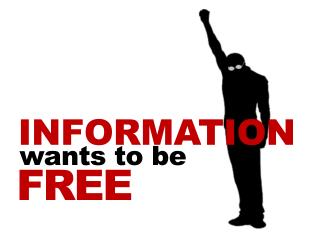 Information wants to be free
